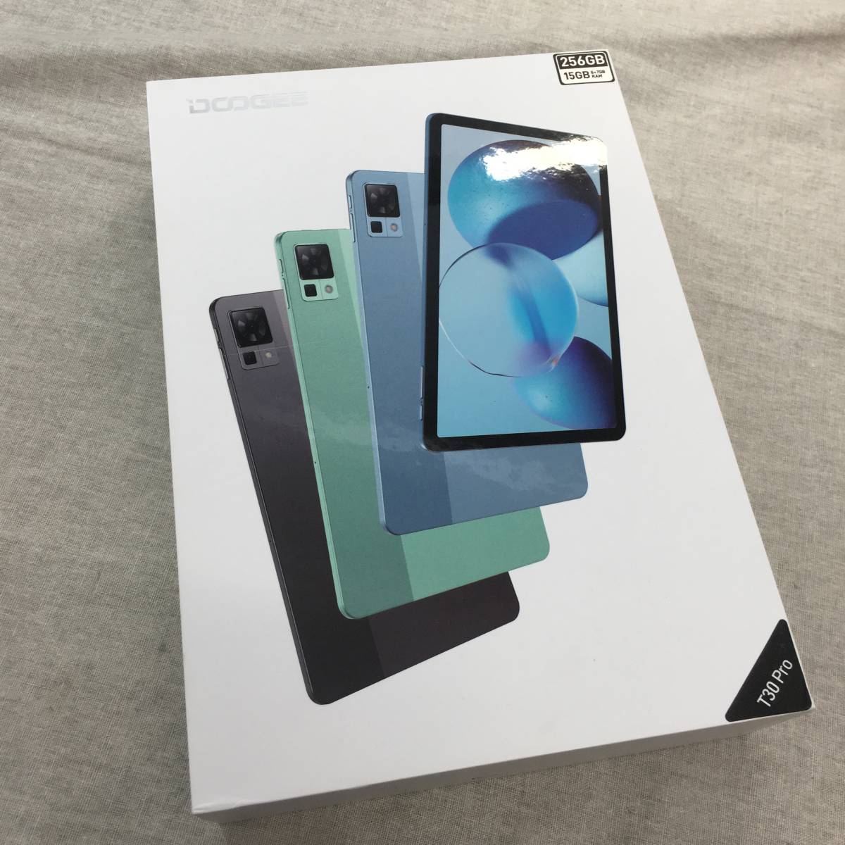 現状品 DOOGEE T30 PRO Android13 タブレット 256GB ROM IPSインセル