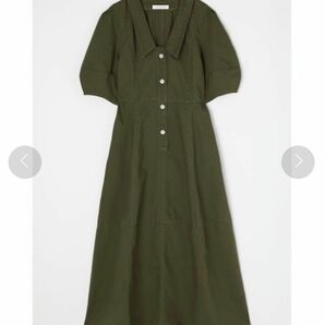 【最終値下】moussy カーキデニムワンピース　未着用