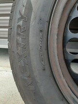 ベンツ A170 純正 スチールホイール 15インチ タイヤ付属 ブリジストン エコピア 185/65R15 2022年製造 6J×15H2 ET44 PCD112 1694000402 _画像5