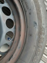 ベンツ A170 純正 スチールホイール 15インチ タイヤ付属 ブリジストン エコピア 185/65R15 2022年製造 6J×15H2 ET44 PCD112 1694000402 _画像6