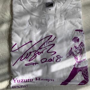 羽生結弦 平昌オリンピック 仙台 羽生結弦Tシャツ2018年金メダル凱旋パレードシャツ