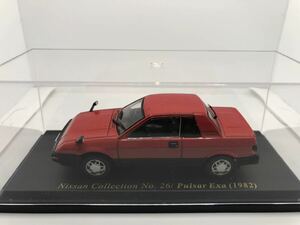 アシェット 日産名車コレクション 1/43 パルサー エクサ 1982 冊子なし