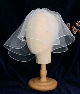  new goods wedding veil super Short Mini veil head dress veil down possibility wedding pretty 