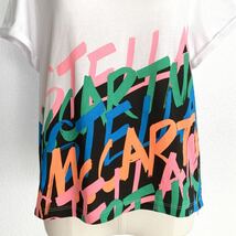 STELLA McCARTNEYステラマッカートニー　ロゴプリントTシャツ　S_画像4