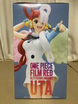 60サイズ 未開封 美少女フィギュア ONE PIECE FILM RED GLITTER&GLAMOURS UTA ウタ プライズ_画像2