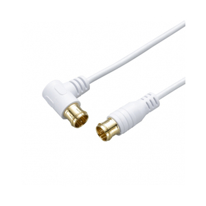 [5 шт. комплект ] YAZAWA первоклассный антенна кабель 10m белый AT48LS100WHX5