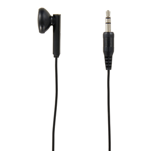【10個セット】 YAZAWA インナーイヤー型片耳イヤホン3Mステレオプラグ ブラック TMS1073BKX10
