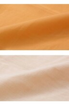 まくらカバー リバーシブル 『リバ枕カバー63IT』 オレンジ/ライトベージュ 約43×63cm 9803065_画像3
