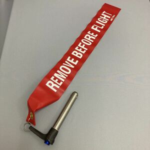 [ the US armed forces the truth thing ] aircraft for safety pin RBF (REMOVE BEFORE FLIGHT) flag attaching ③