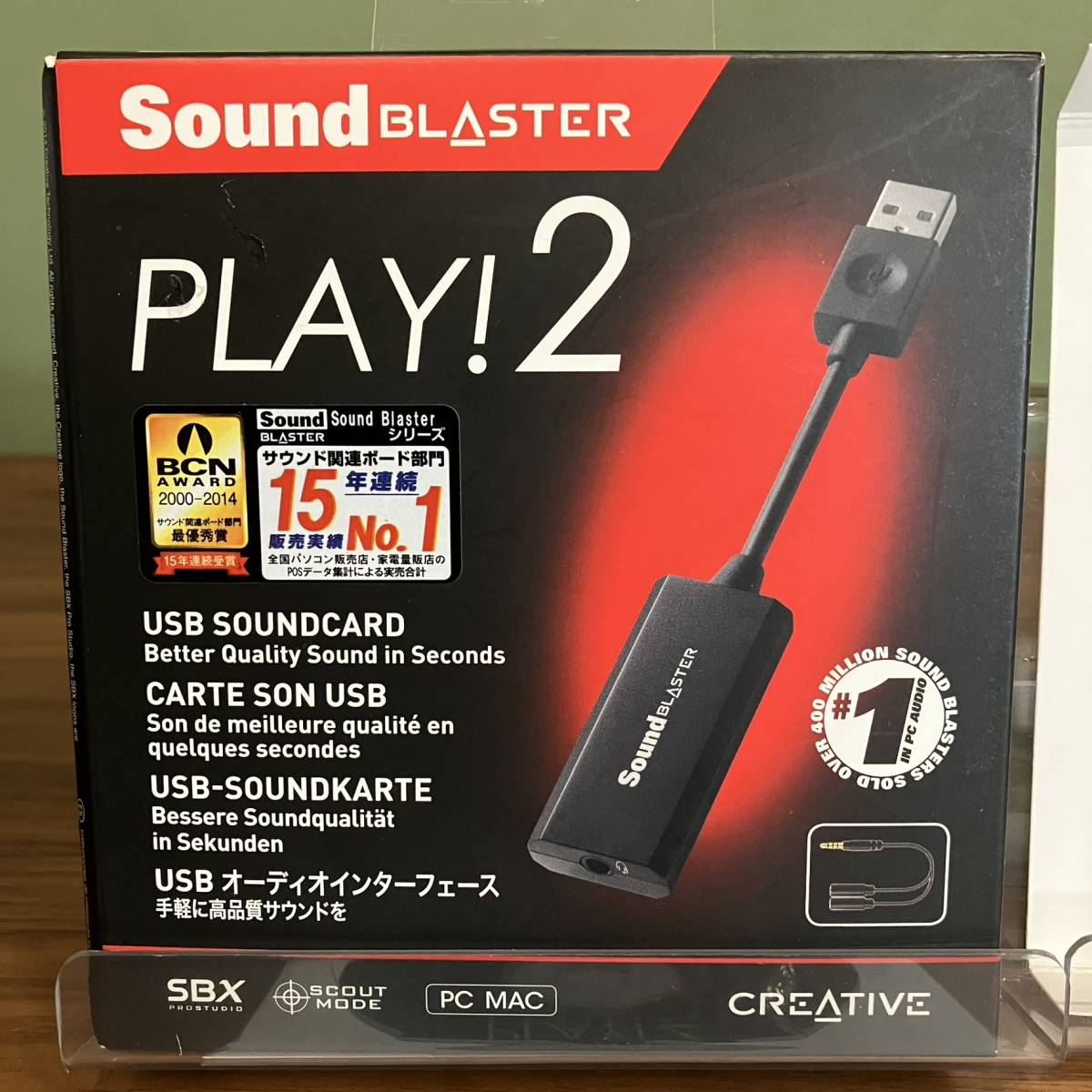 ヤフオク! -「creative sound blaster usb」の落札相場・落札価格