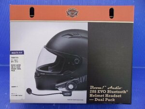 T[099] unused goods Harley BOOM!AUDIO 20S headset dual pack 76000740A in cam Bluetooth