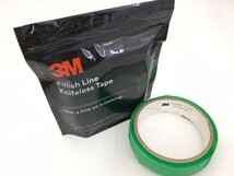 【Ｎ－ＳＴＹＬＥ】スリーエム 3M 正規品 フィニッシュライン ナイフレステープ 3.5mm×50m ラッピング施工時の必需品 糸で切るテープ_画像1