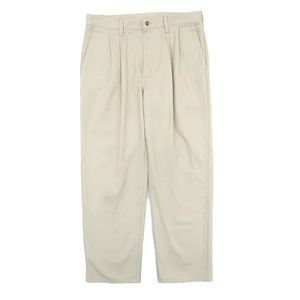  old clothes chino pants two tuck light beige size inscription :W34L30 gd81457