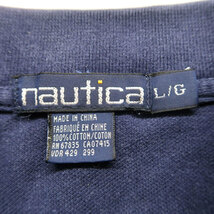 古着 90年代 NAUTICA ノーティカ ポロシャツ ネイビー サイズ表記：L　gd26440_画像8