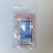 スマホ 防水ケース 2個セット IPX8 iPhone アンドロイド ピンク_画像9