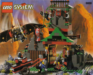 Lego6088 black Ninja. from .....1998 year instructions attaching 