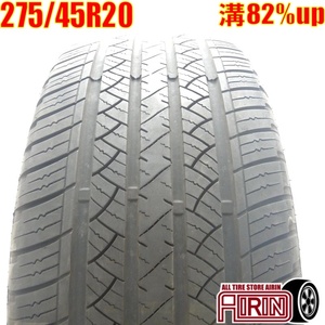 中古タイヤ 275/45R20 サマータイヤ FALKEN SIERRA S6 1本 単品 BMW X5 アウディ Q7 ボルボ XC90 ポルシェカイエン 中古 20インチ