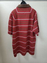 90s stussy ボーダーポロシャツ XL_画像4