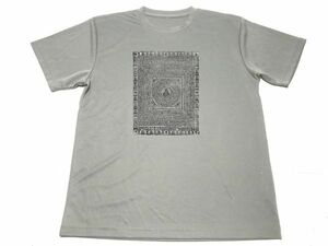 グレー　曼荼羅 梵字 ドライ Tシャツ グッズ