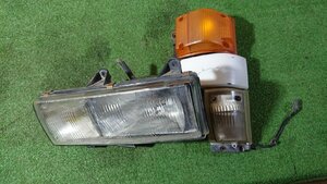  Isuzu Elf NHR55E head light left winker light attaching original Koito 100-21464 100-21660 210-21366