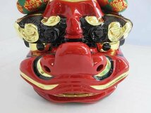 【特別販売品】獅子頭　宇津　(幅30cm高29cm奥24cm)長期在庫品の為特価セール 国産木製高級仏具通販　管理番号「4523」_画像4