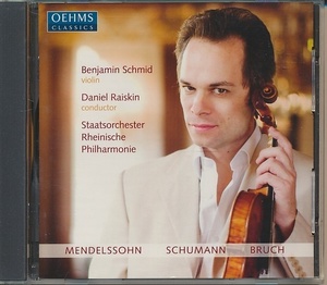 CD●ベンヤミン・シュミット　BENJAMIN SCHMID / MENDELSSOHN,SCHUMANN BRUCH WORKS for VIOLIN and ORCHESTRA