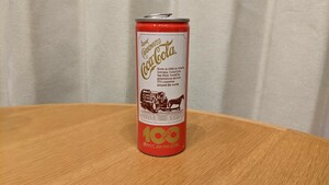 空缶 コカ・コーラ Coca-Cola コーク Coke 100周年 記念缶 250ml