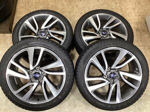 レヴォーグ純正冬セット！　18×7.5Ｊ　5Ｈ114+55　ケンダＫＲ36アイステックネオ　225/45Ｒ18　2017年製　8分山