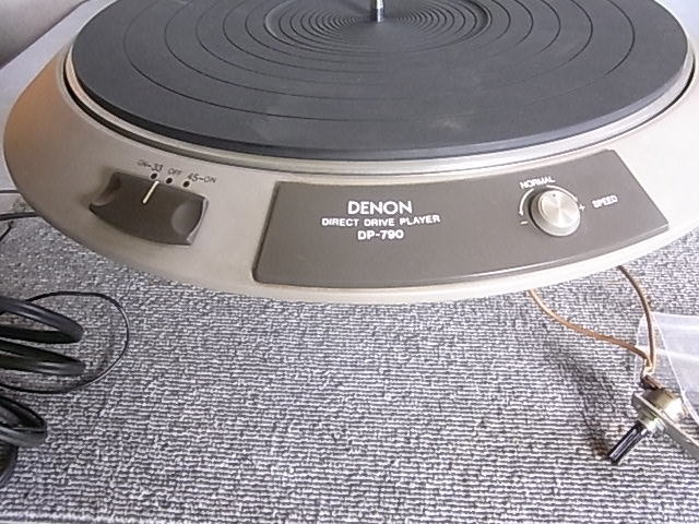 DENON プレイヤー DP-790 ターンテーブルのみ 動作品 | JChere雅虎拍卖代购