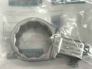 STAHLWILLE スタビレー (ドイツ) スタビレー トルクレンチ差替ヘッド(メガネ) 732/40-32トルク レンチ JAN:4018754034314 未使用