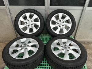 BRIDGESTONE 195/60R16 NEXTRY セリナ純正バリ山サマ4本セット、7.40mm、16×6J、+45、114.3/H5