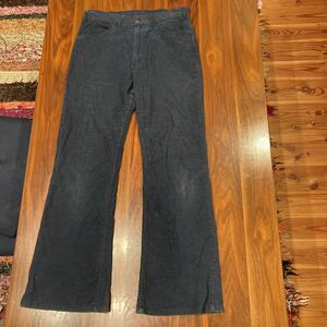 80s American made Levi's 646 corduroy jeans w34 navy blue stamp 536 Levi*s cotton 501