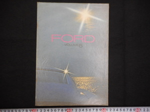 book@ car catalog original. that time thing Ford FORD VOLUME5 american motors corporation thing..