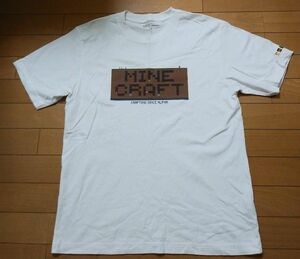 ユニクロ　半袖TシャツUT マインクラフト白