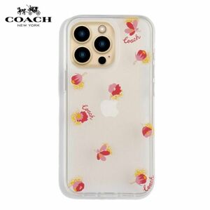 COACH コーチ iPhone13PRO ハードケース クリア ウィズ ポップ スマホカバー 新品未使用 iPhone6