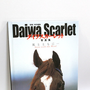 ダイワスカーレット 写真集＆DVD 風とともに 優駿 特別編集 永久保存版 コレクション/競馬/馬/映像 中古 ya0475の画像6