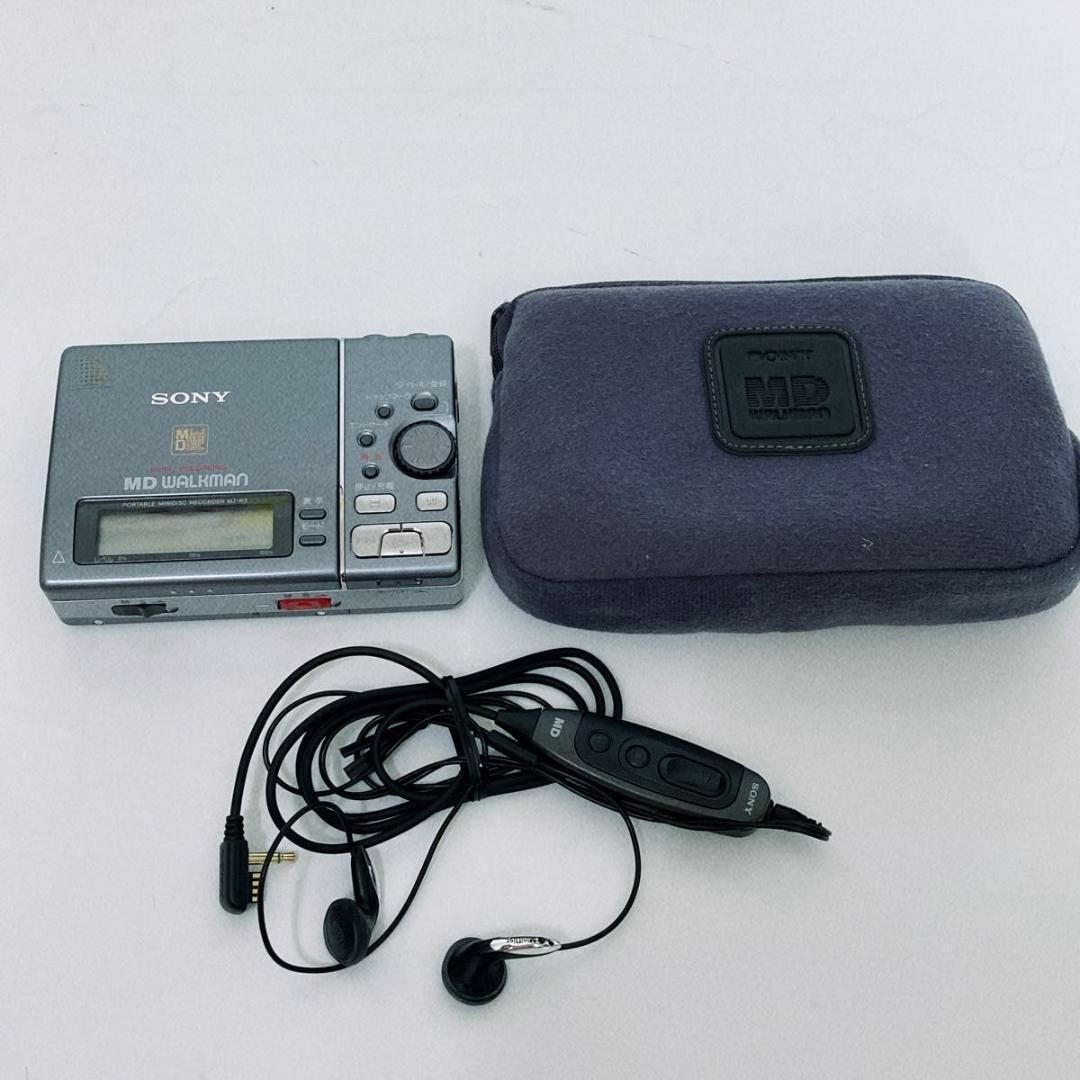 希少品・レア】 SONY MD WALKMAN MZーR3【動作品】-