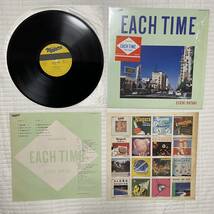 【美品】EACH TIME イーチ・タイム　大滝詠一　LP　レコード_画像2