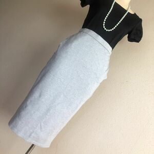GU/ジーユー/カットソー素材/ロングタイトスカート/Mサイズ ウエストゴム ロングスカート