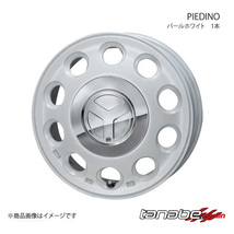 MONZA JAPAN PIEDINO ホイール1本 ルクラ L450系【15×4.5J 4-100 INSET45 パールホワイト】_画像1