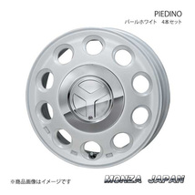 MONZA JAPAN PIEDINO ホイール4本 ソリオ MA34S【15×4.5J 4-100 INSET45 パールホワイト】_画像1