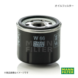 MANN-FILTER マンフィルター オイルフィルター RENAULT TWINGO ND4FT D4FT (純正品番:8200257642) W66