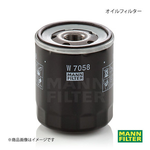 MANN-FILTER マンフィルター オイルフィルター PEUGEOT 308 T9HN05 EB2D (純正品番:1109 AL) W7058