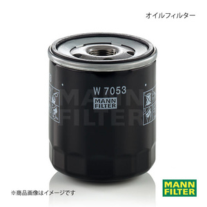 MANN-FILTER マンフィルター オイルフィルター PEUGEOT 106 S2S TU5J (純正品番:1109N2) W7053