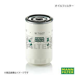 MANN-FILTER マンフィルター オイルフィルター FORD Focus WF0FYD (純正品番:1119421) W719/27