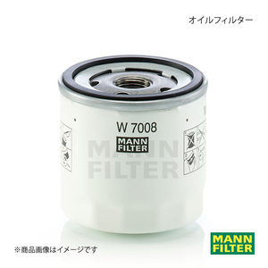 MANN-FILTER マンフィルター オイルフィルター FORD Fiesta WF0FYJ (純正品番:7S7G6714AA) W7008