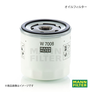 MANN-FILTER マンフィルター オイルフィルター FORD Focus WF0FYD (純正品番:1883037) W7008