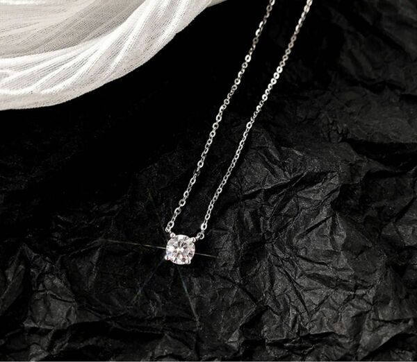 【Design ladies necklace】S925 zirconia