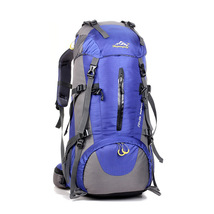 新品 アウトドア バック 登山リュック 45+5L 大容量 リュックサック 旅行 登山用バッグ ハイキングバッグ 防水 色選択可 オレンジ_画像6