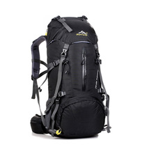 新品 アウトドア バック 登山リュック 45+5L 大容量 リュックサック 旅行 登山用バッグ ハイキングバッグ 防水 色選択可 オレンジ_画像5